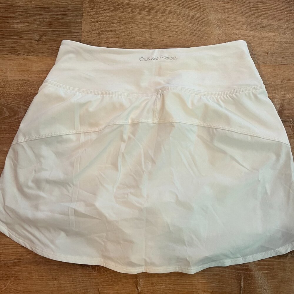 Outdoor Voices LightSpeed Minimal 3" Skort White XS